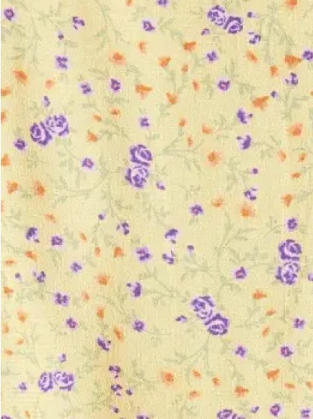 Favorite Daughter Yellow Floral Short-Slit Button Tunic - Picture 3 of 4